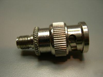 New bnc male to sma female connector adapter * *