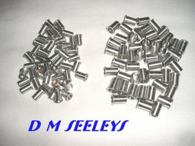 Rivet riv nuts 100 aluminum popular sizes $2.99 ship