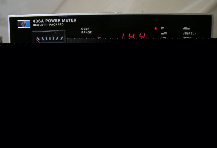 Hp model 436A power meter with gpib