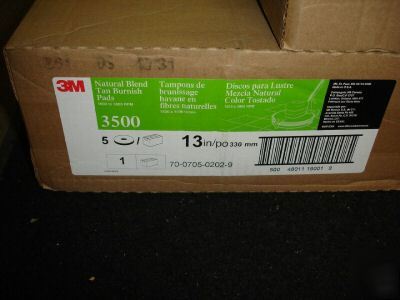 New 3M floor buffer pads 13 green burnish model 3500