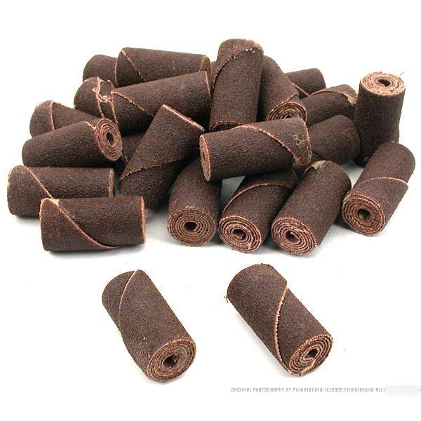25 cartridge rolls polishing abrasives 1/8