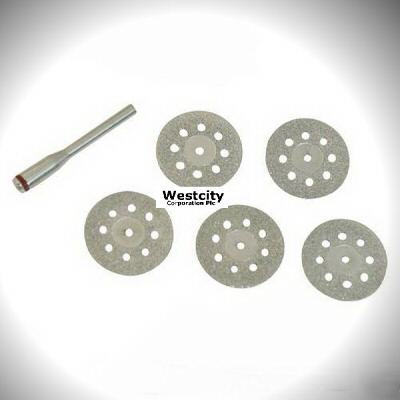 5 piece vented diamond cutting disc kit 719813