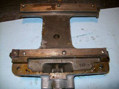 Atlas craftsman lathe carriage complete 