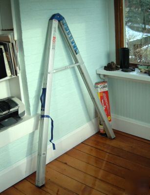 Compact folding ladder, rv step ladder, easy stor 5'