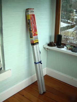 Compact folding ladder, rv step ladder, easy stor 5'