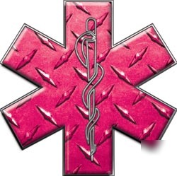 Emt ems mfr medic decal reflective 2