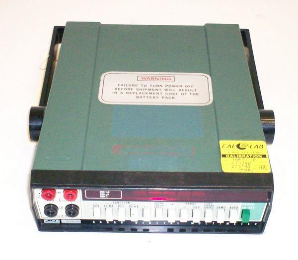 Fluke 8600A 1/2 amp digital multimeter autoranging