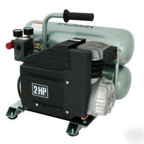 Hitachi EC12 14.5AMP 2HP 4GAL oiled twin air compressor