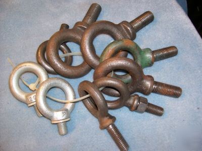 Lot 9 industrial lift with shoulder eyebolts eye bolt