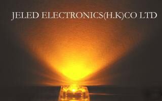 New 1000 superflux yellow 3MM r/h ledlamp 10,000MCD fs