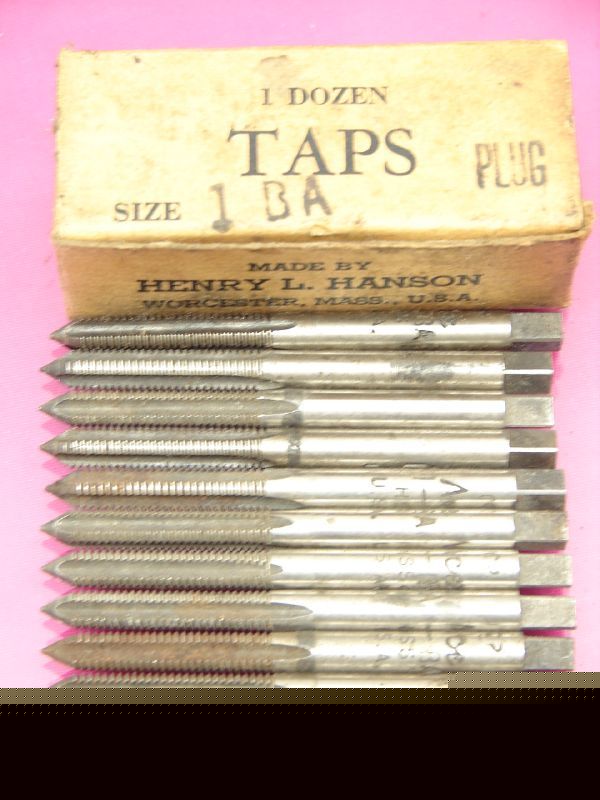 New 24 ace hanson # 1 -- ba plug hand tap (RWB69-17)