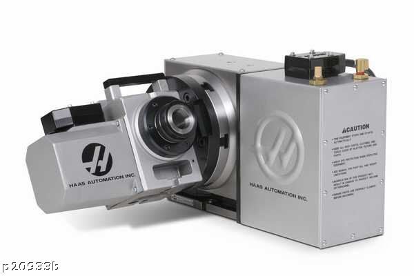 New haas T5C-cncb dual axis tilting 5C collet indexer