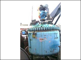 500 gal pfaudler glass lined reactor, 25/115# - 16064