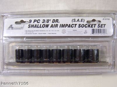 9PC sae 3/8