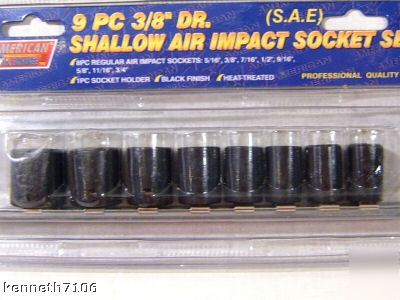 9PC sae 3/8