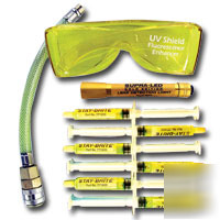 A/c easy fill a/c leak detection multi-shot injector st