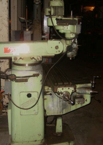 Clausing kondia g vertical knee mill bridgeport handle