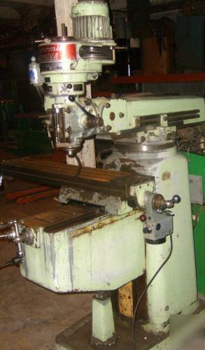 Clausing kondia g vertical knee mill bridgeport handle