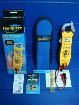 Hvac fieldpiece SC77 amp multi digital clamp meter ac 
