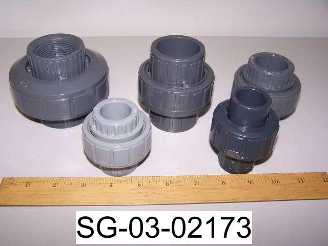 Nib co 3/4 - 1-1/2 quick disconnect pvc nos