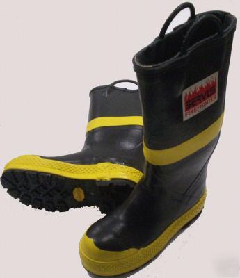 Servus 1492 rubber firefighting boot 5.5-wide