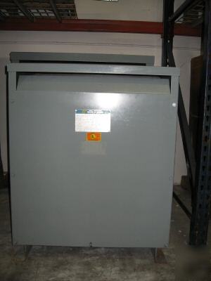 Square d 75 kva 480V-208Y/120V transformer used 75T3H
