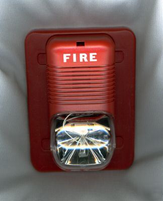 System sensor horn strobe P2475 spectralert (red)