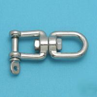 Eye & jaw swivels 316 stainless steel 5/8