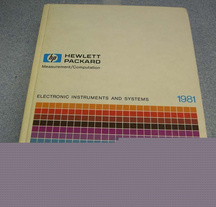 Hp instruments and systems catalog 1981