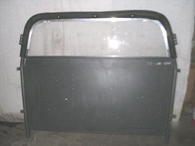 Gmc van police vehicle partition inmate divider