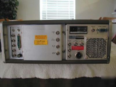 Hp - agilent 8410C analyzer w/ 8412B/8414B/8411A 