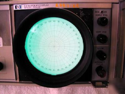 Hp - agilent 8410C analyzer w/ 8412B/8414B/8411A 