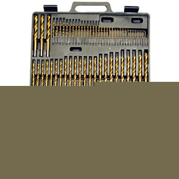 New 115 pc mechanic master titanium drill bit set 