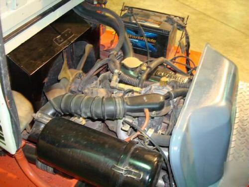 Nissan 8,000 lb forklift 8000 lb fork lift truck - mint