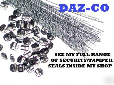 50 lead electric /taxi/tachograph meters seals and wire