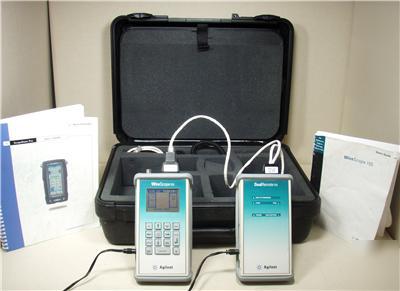 Agilent wirescope 155 with accessories