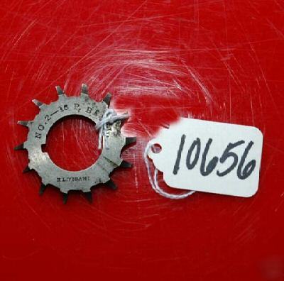 Brown & sharpe gear milling cutter no. 2-16P bevel: