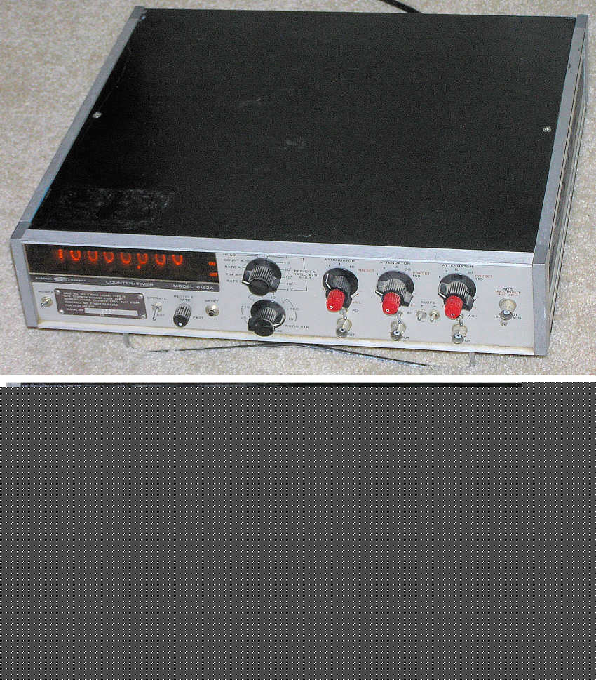 Counter timer 6152A 6152 systron donner exc time base