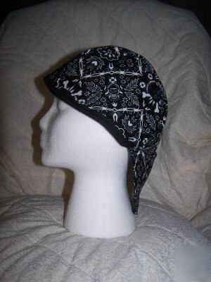 Handmade welding caps , a real welders cap 