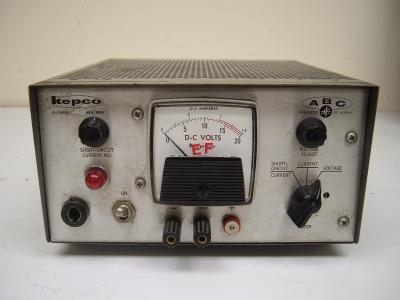 Kepco abc 15-1M regulated dc power supply 0-1AMP