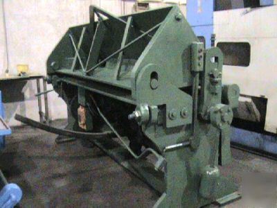 Leaf press brake 