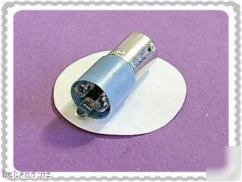 Ledtronics (24-volt) blue led T3-1/4 mini bayonet lamp