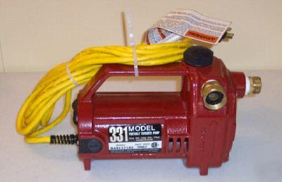 Liberty pumps portable transfer pump model 331