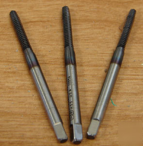 New 3PC. union butterfield usa roll form taps 4-40