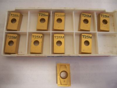 Seco carboloy carbide inserts APFT1604PDTR-75 T25M