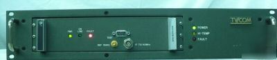 Tvcom qpsk modulator encoder mainframe