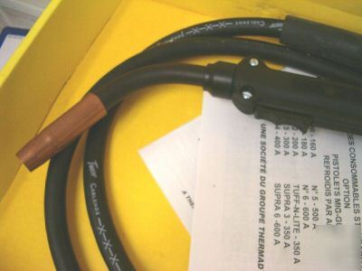 Tweco tuff-n-lite 350 amp mig gun tweco rear 10 foot