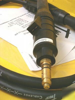 Tweco tuff-n-lite 350 amp mig gun tweco rear 10 foot