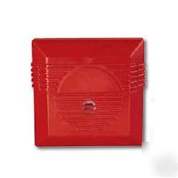 Wheelock nh-12/24-r loud horn 12/24 vdc flush red