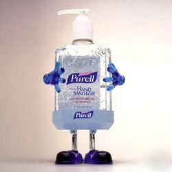 Purell pal desktop sanitizer dispenser 8 oz 12 per case